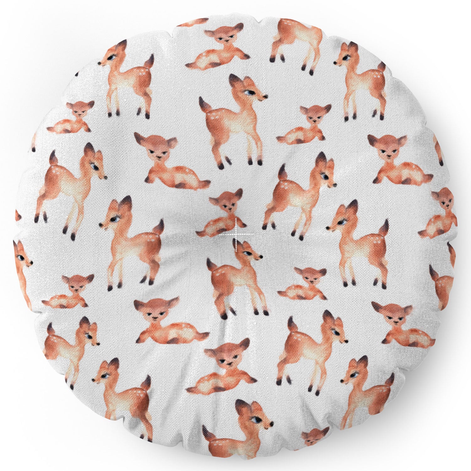 Wonder Forest Darling Deer Floor Pillow Round