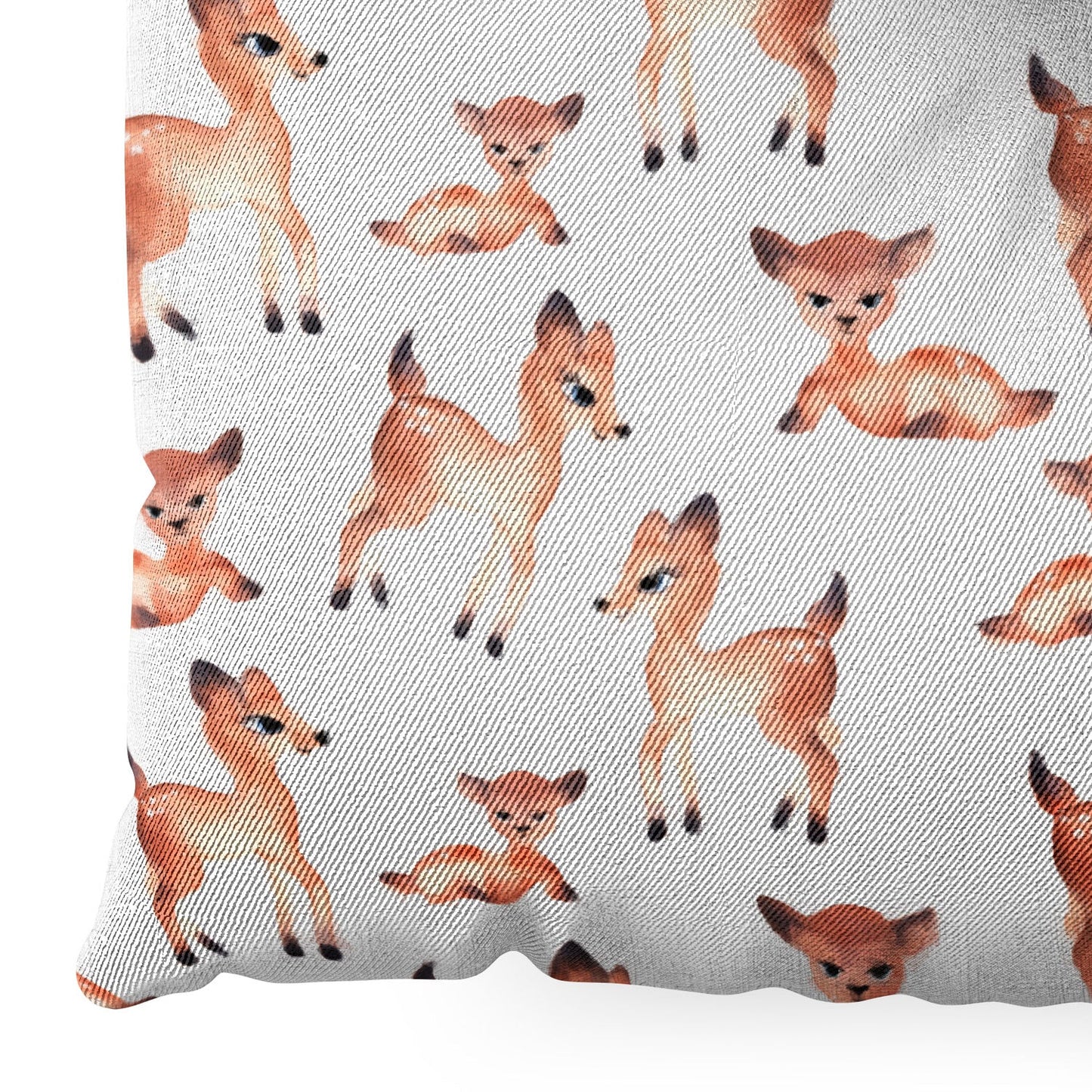 Wonder Forest Darling Deer Floor Pillow Square