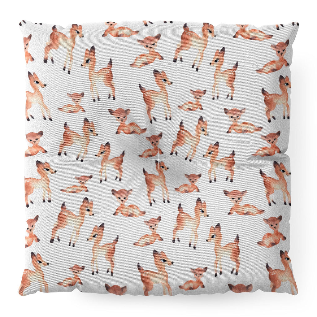 Wonder Forest Darling Deer Floor Pillow Square