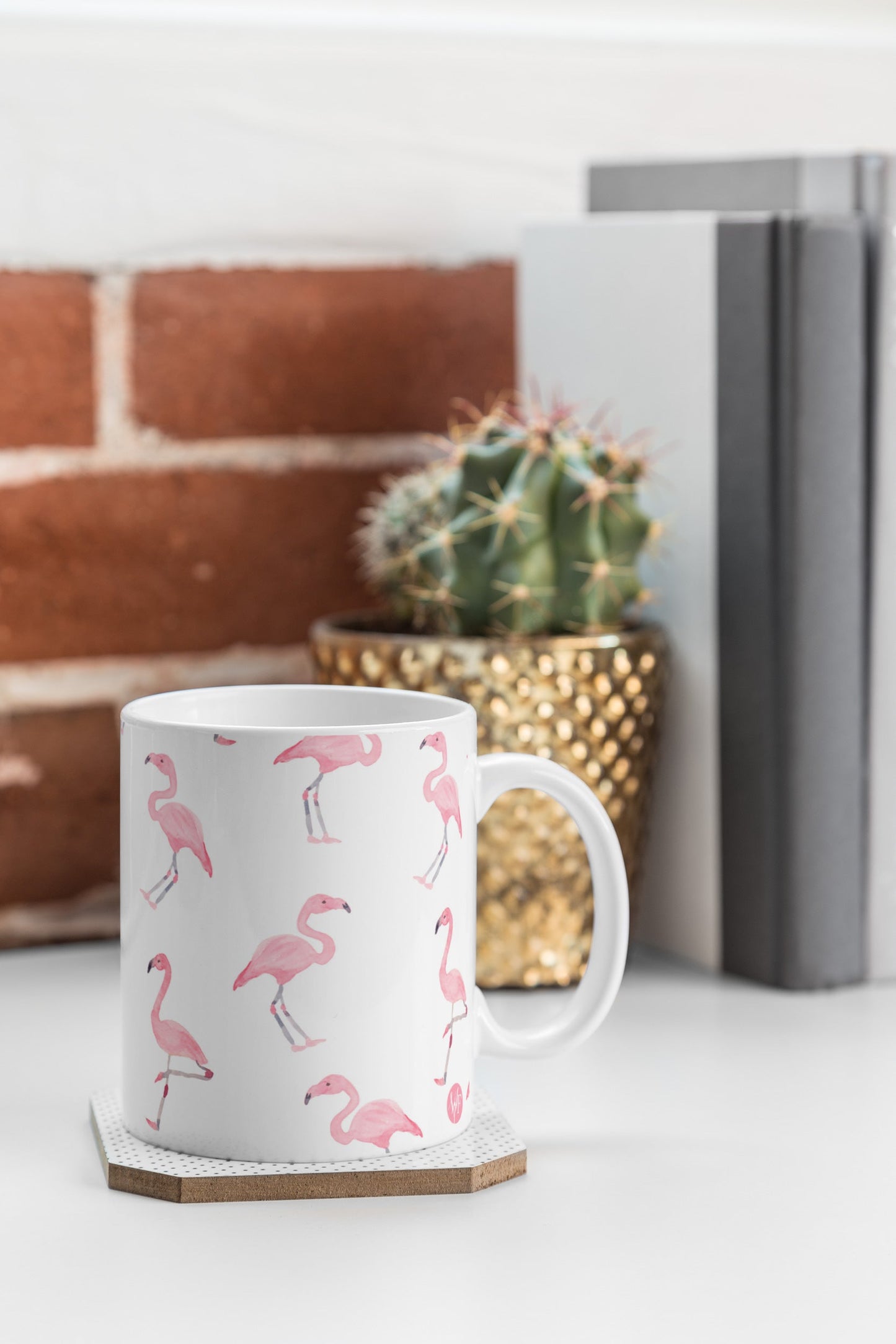 Wonder Forest Fantastic Flamingos Coffee Mug