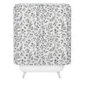 Wonder Forest Floral Sketches Shower Curtain