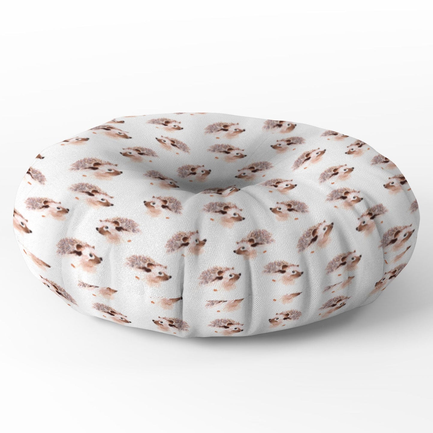 Wonder Forest Happy Hedgehog Floor Pillow Round