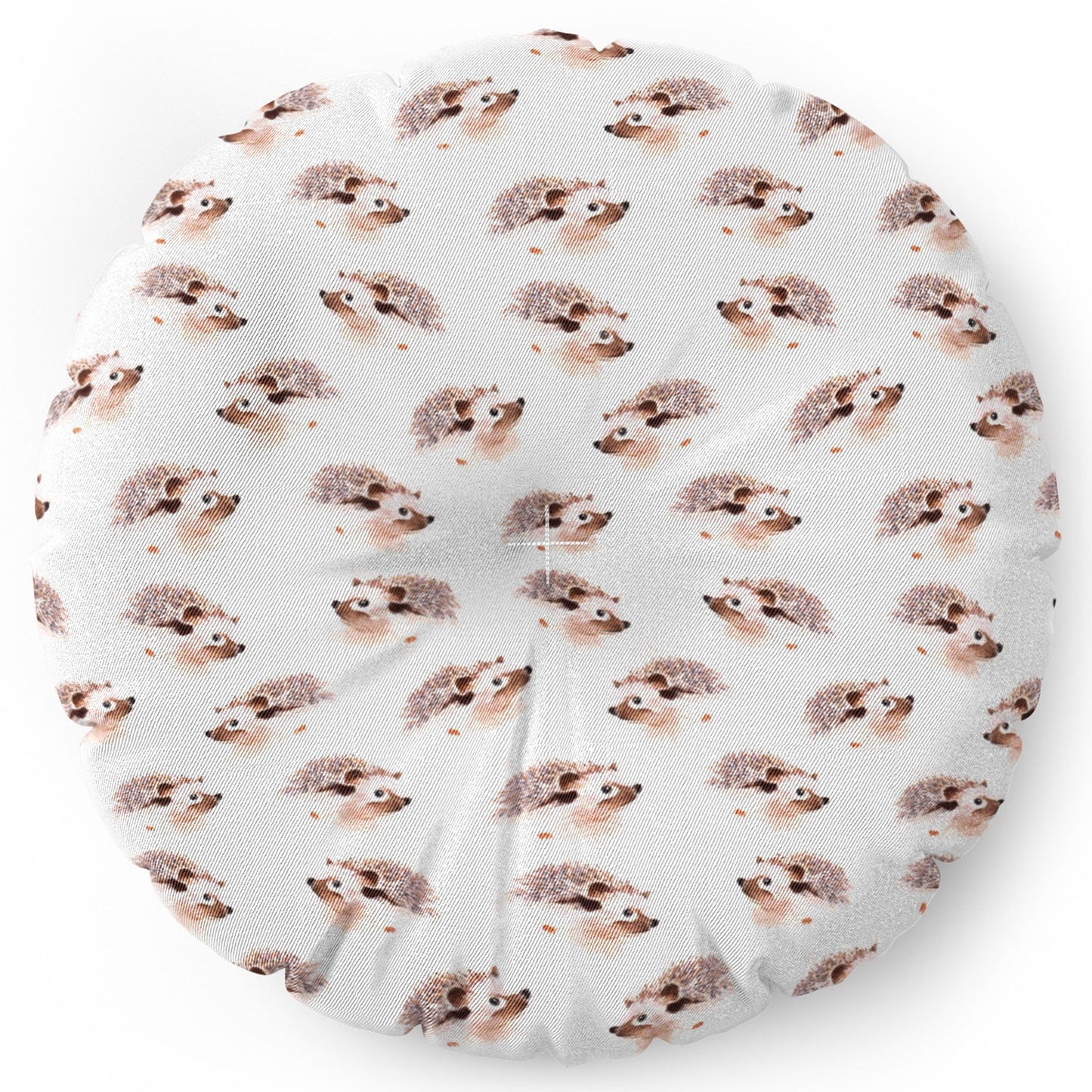 Wonder Forest Happy Hedgehog Floor Pillow Round