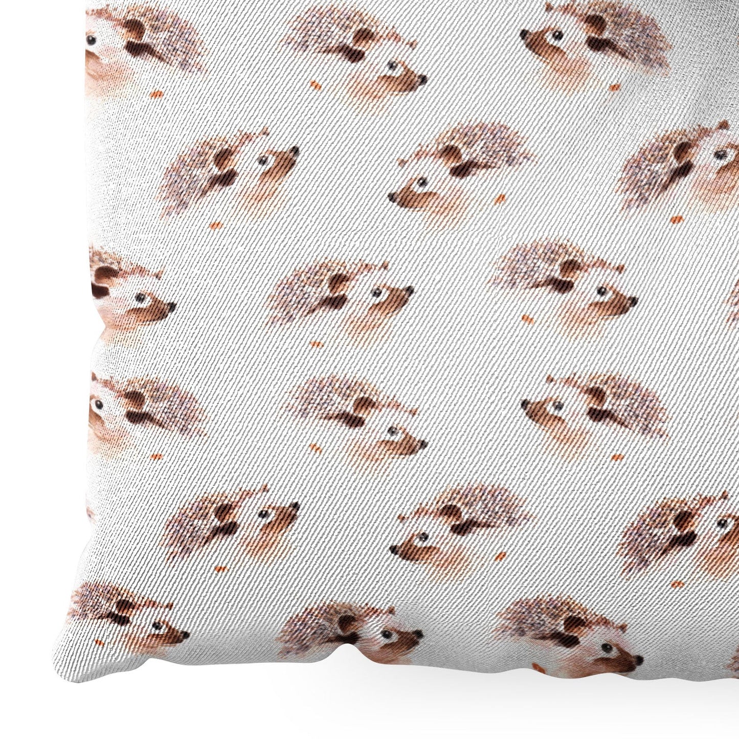 Wonder Forest Happy Hedgehog Floor Pillow Square