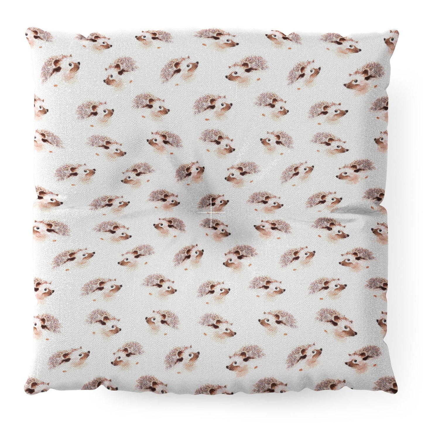 Wonder Forest Happy Hedgehog Floor Pillow Square