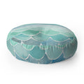 Wonder Forest Mermaid Scales Floor Pillow Round