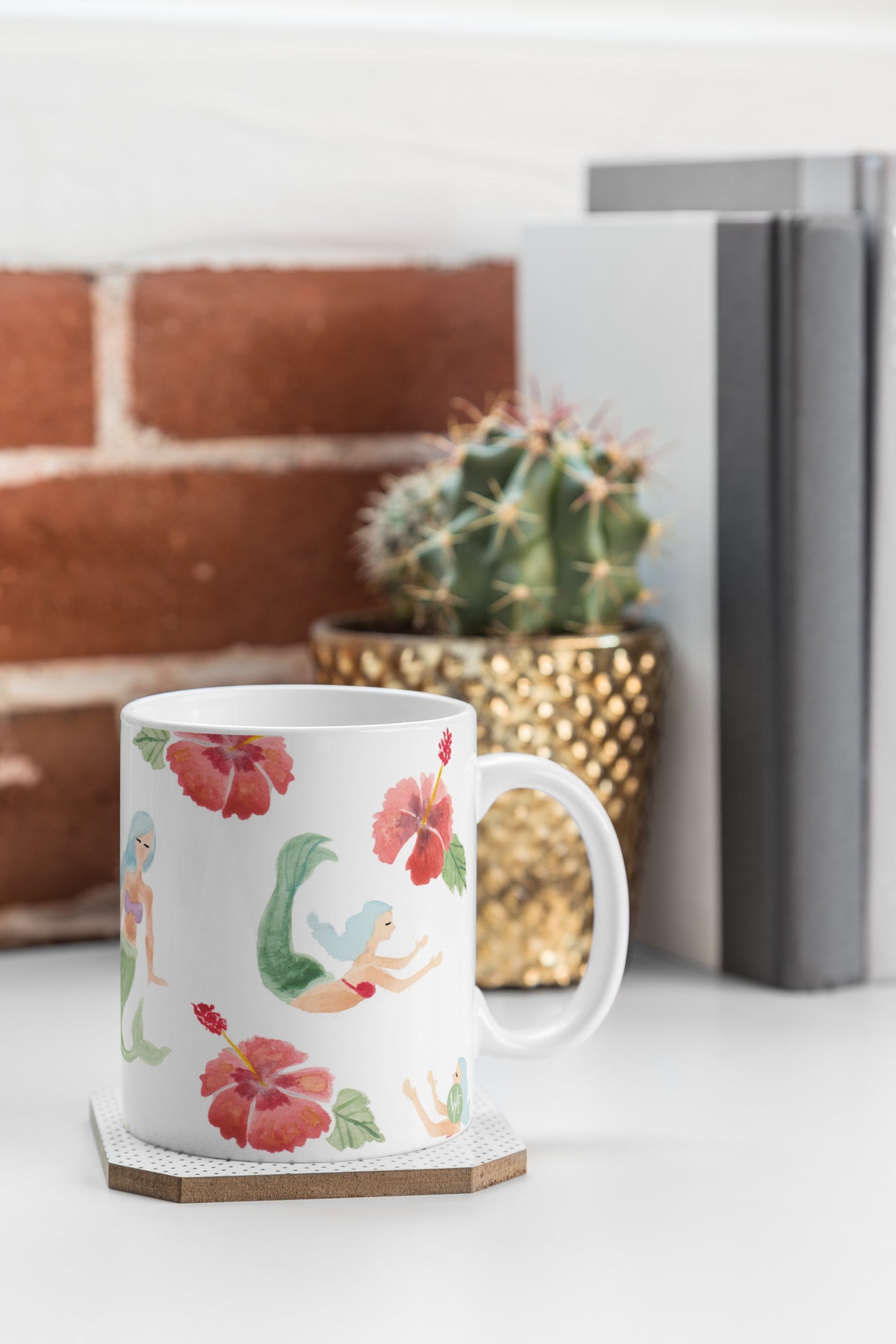 Wonder Forest Mystical Mermaids Coffee Mug