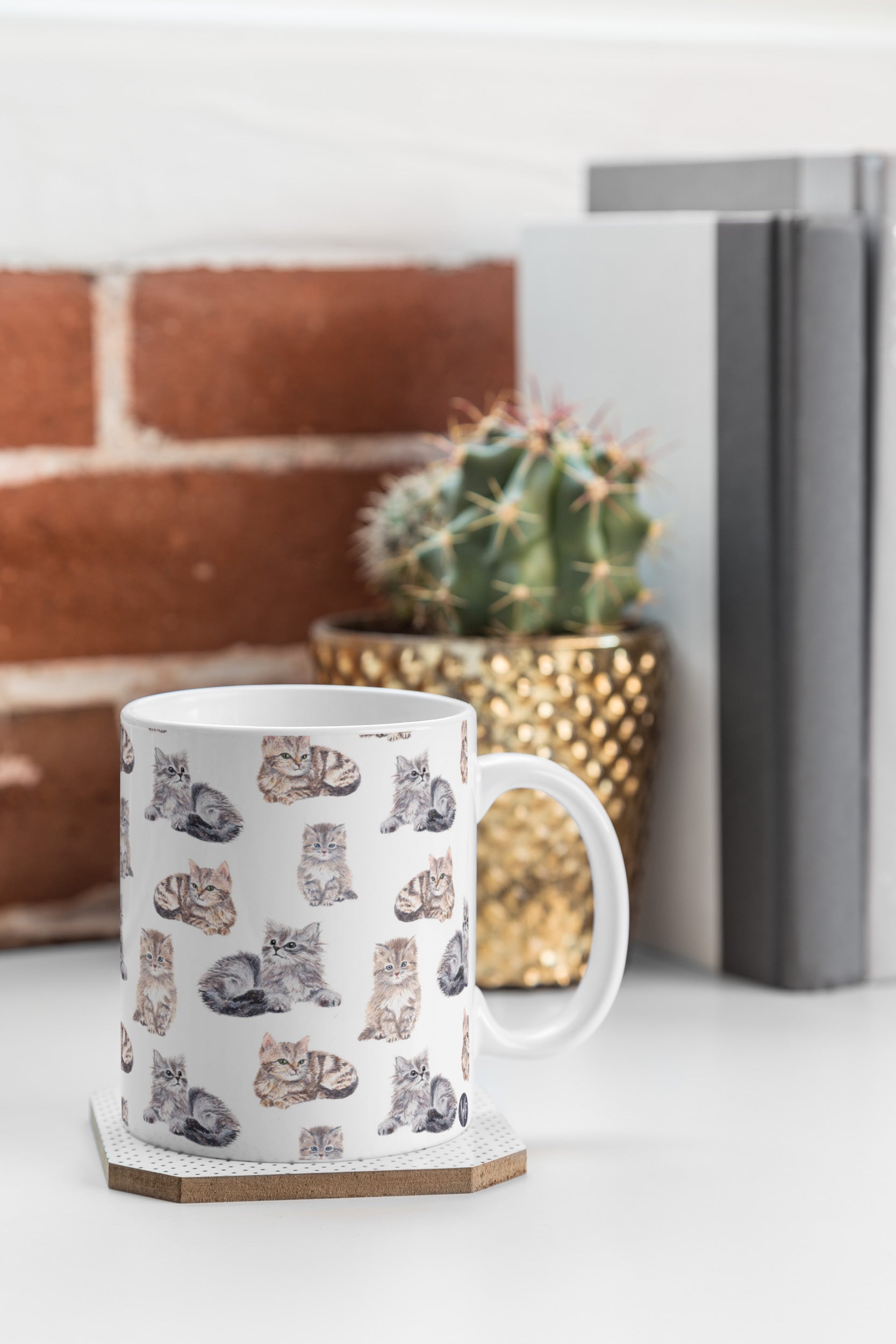 Wonder Forest Smitten Kittens Coffee Mug