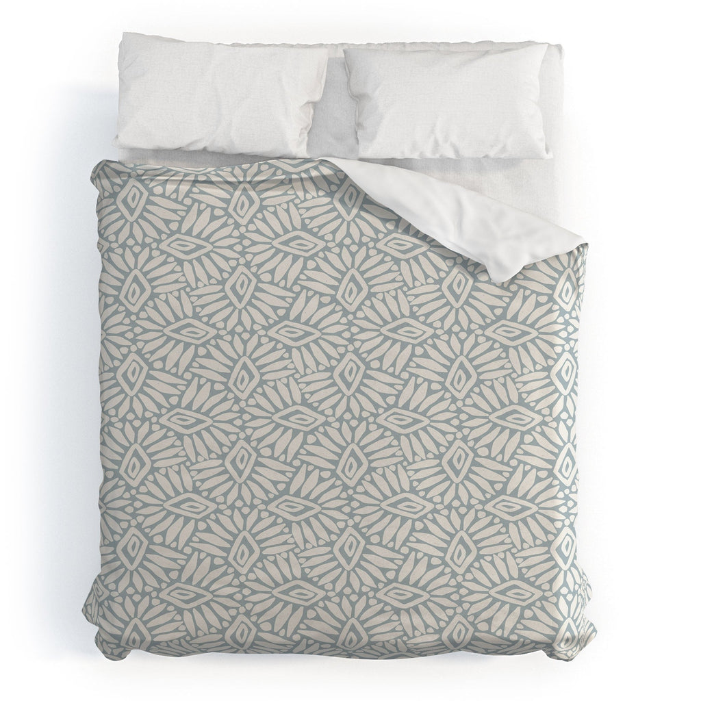 CoastL Studio Palm Ogee Duvet Cover