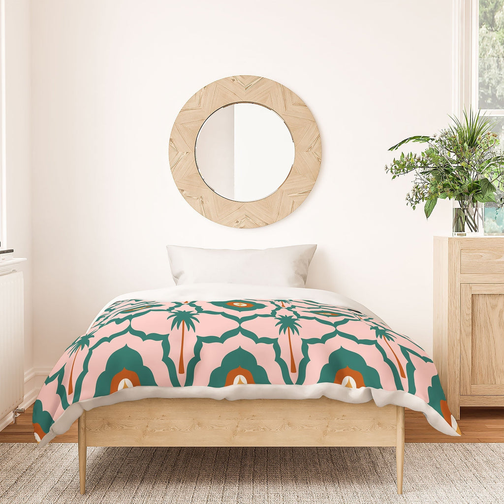 Design by Spark Mid Mod Palm Springs Duvet Cover