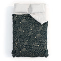 Little Om Pattern Shooting Stars blue Comforter