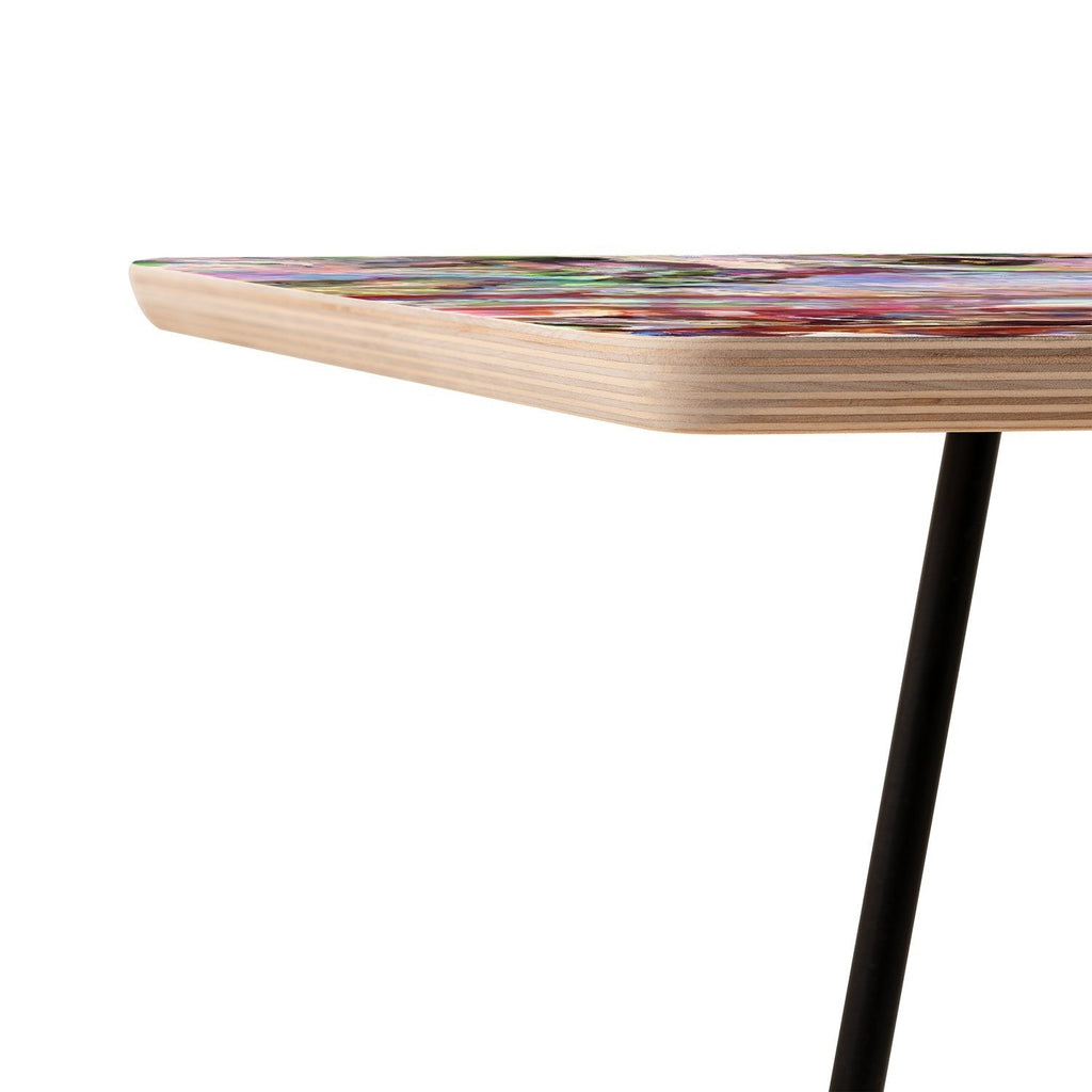 83 Oranges Sequin Haze Side Table
