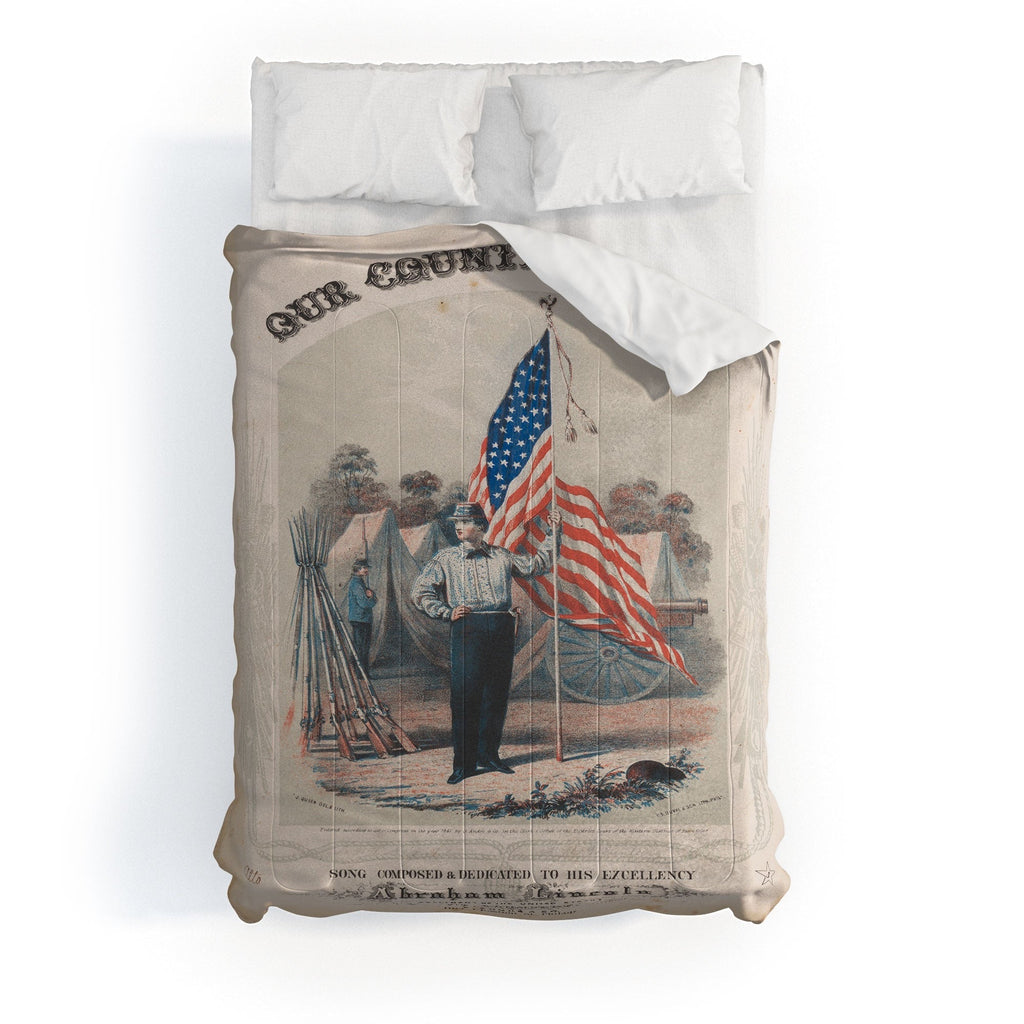DENY Designs Our Country s Flag Comforter