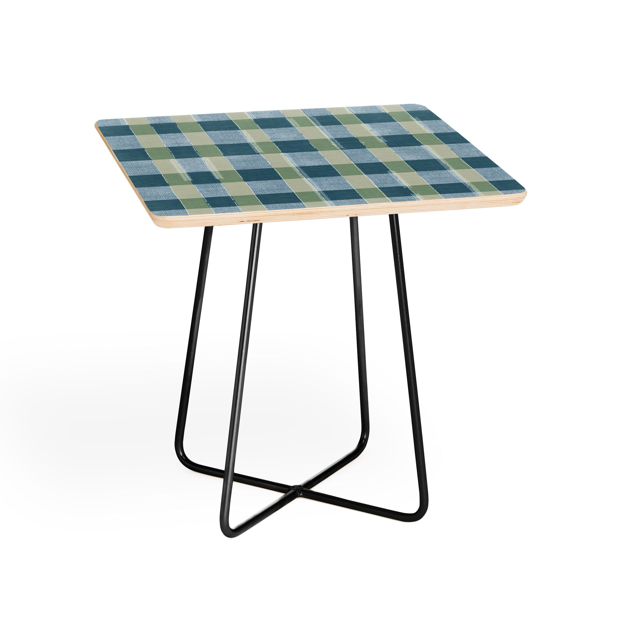 Marta Barragan Camarasa Country Style Checks Side Table