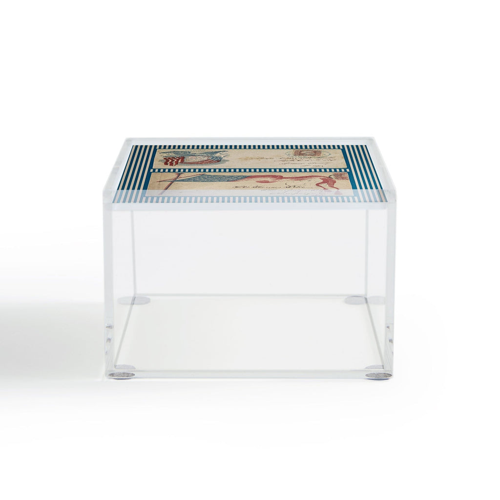 DENY Designs Civil War Envelopes Acrylic Box