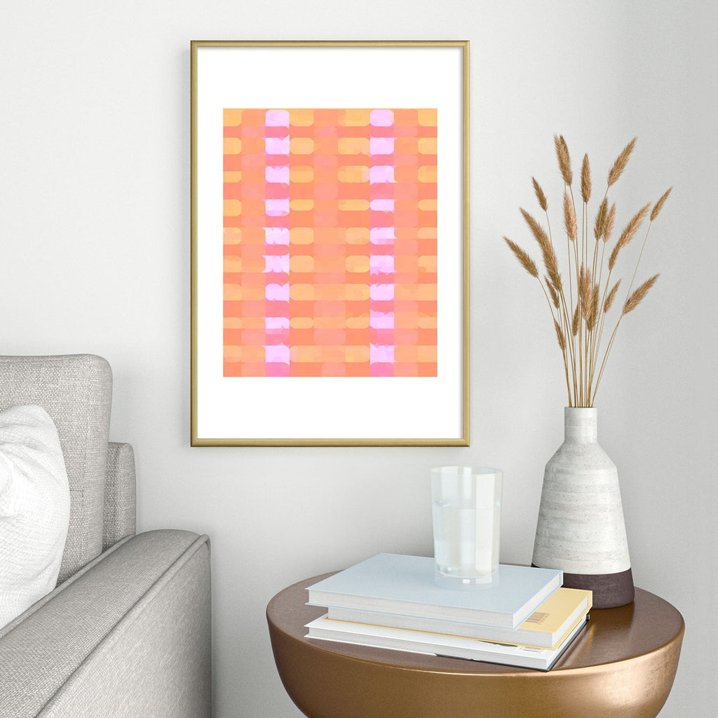 Mirimo Spring glare Metal Framed Art Print