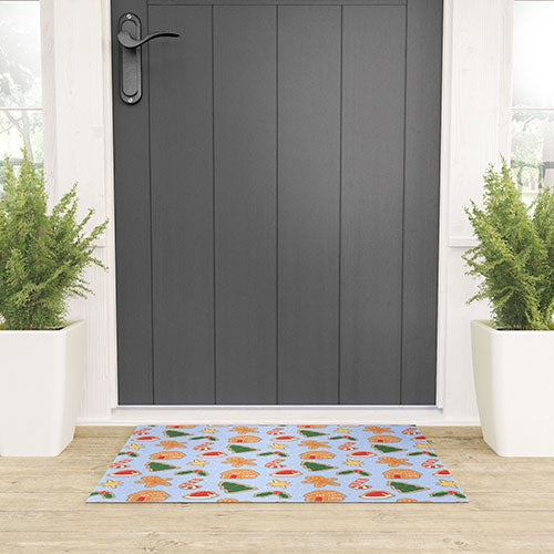Love_Ryming Christmas Cookies Welcome Mat