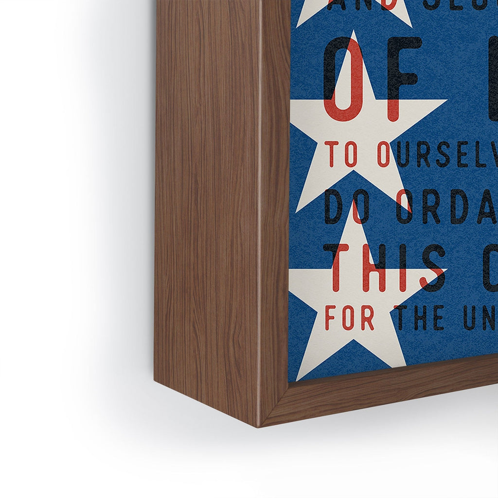 DENY Designs Starred Preamble Framed Mini Art Print