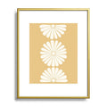 Colour Poems Retro Daisy XXIV Metal Framed Art Print
