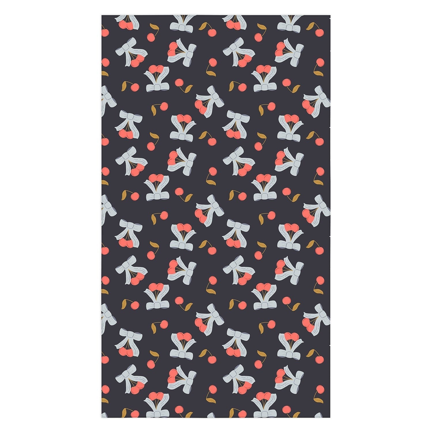 Jennifer Labre Cherries and Bows Tablecloth