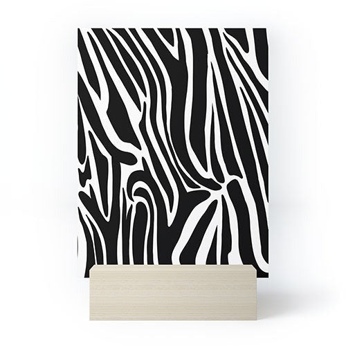 Jennifer Labre Wild Zebra Mini Art Print