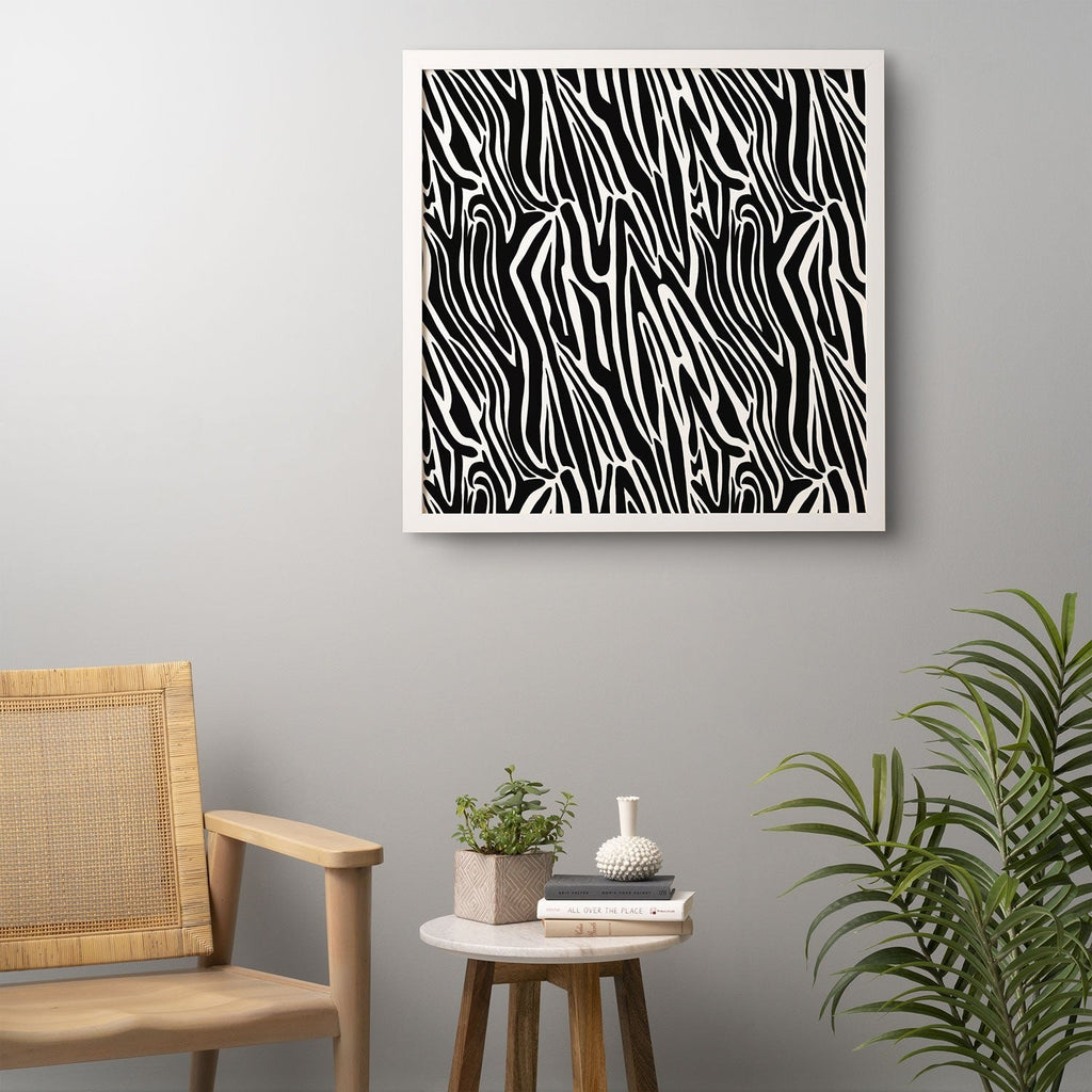 Jennifer Labre Wild Zebra Framed Wall Art