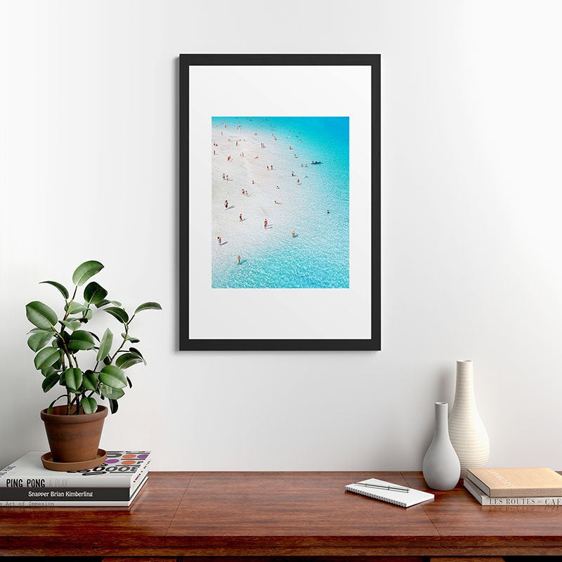 Gal Design Beach Daydream Framed Art Print
