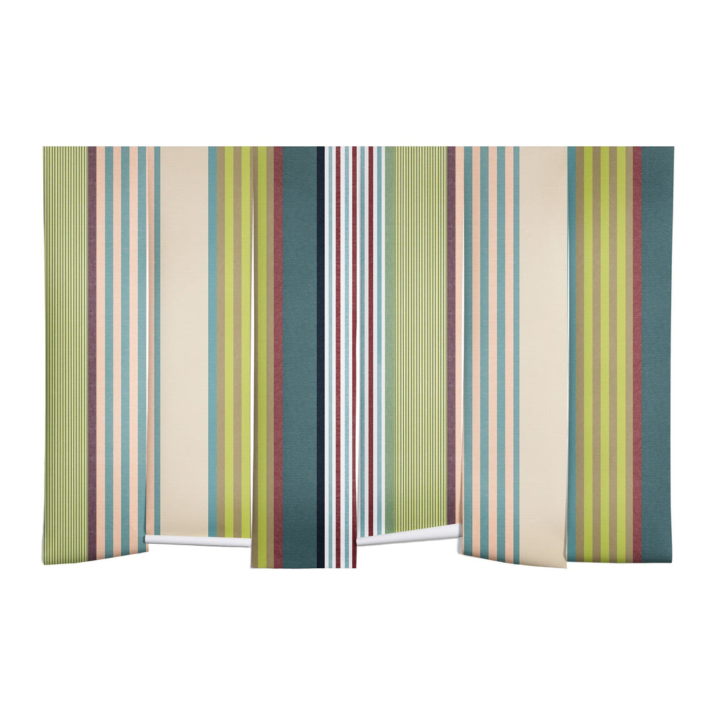 Marta Barragan Camarasa Colorful Stripe Delight Wall Mural