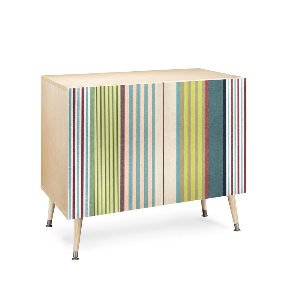 Marta Barragan Camarasa Colorful Stripe Delight Credenza