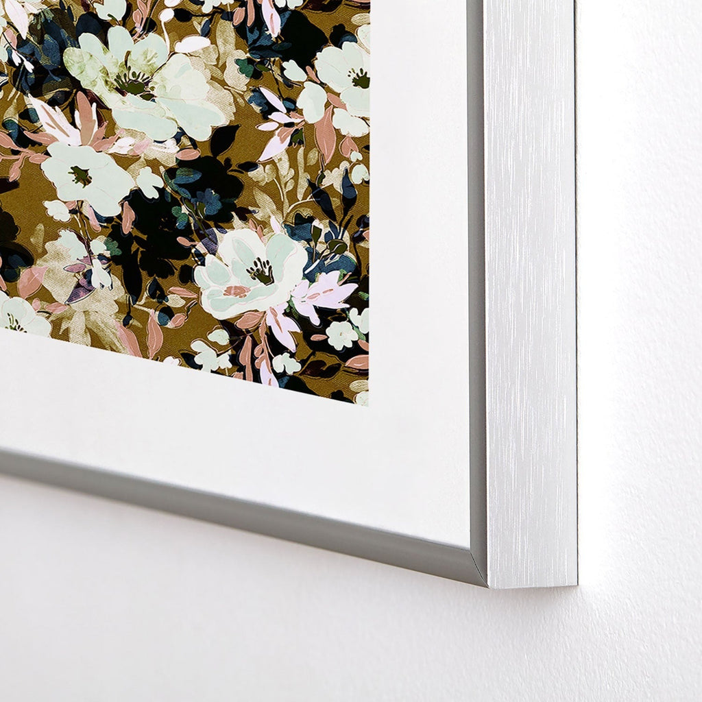 Marta Barragan Camarasa Romantic Floral Fusion Metal Framed Art Print