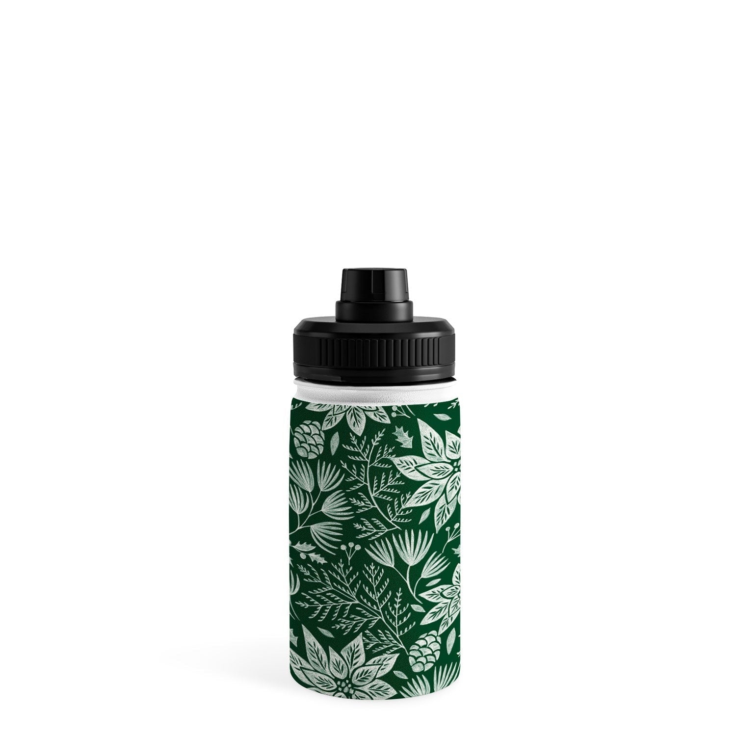 Pimlada Phuapradit Christmas Poinsettia Water Bottle
