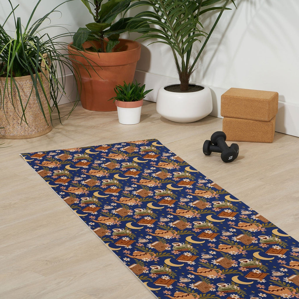 Avenie Moonlit Reading Nook II Yoga Mat