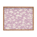 Gabriela Fuente Martine Lilac Rectangular Tray