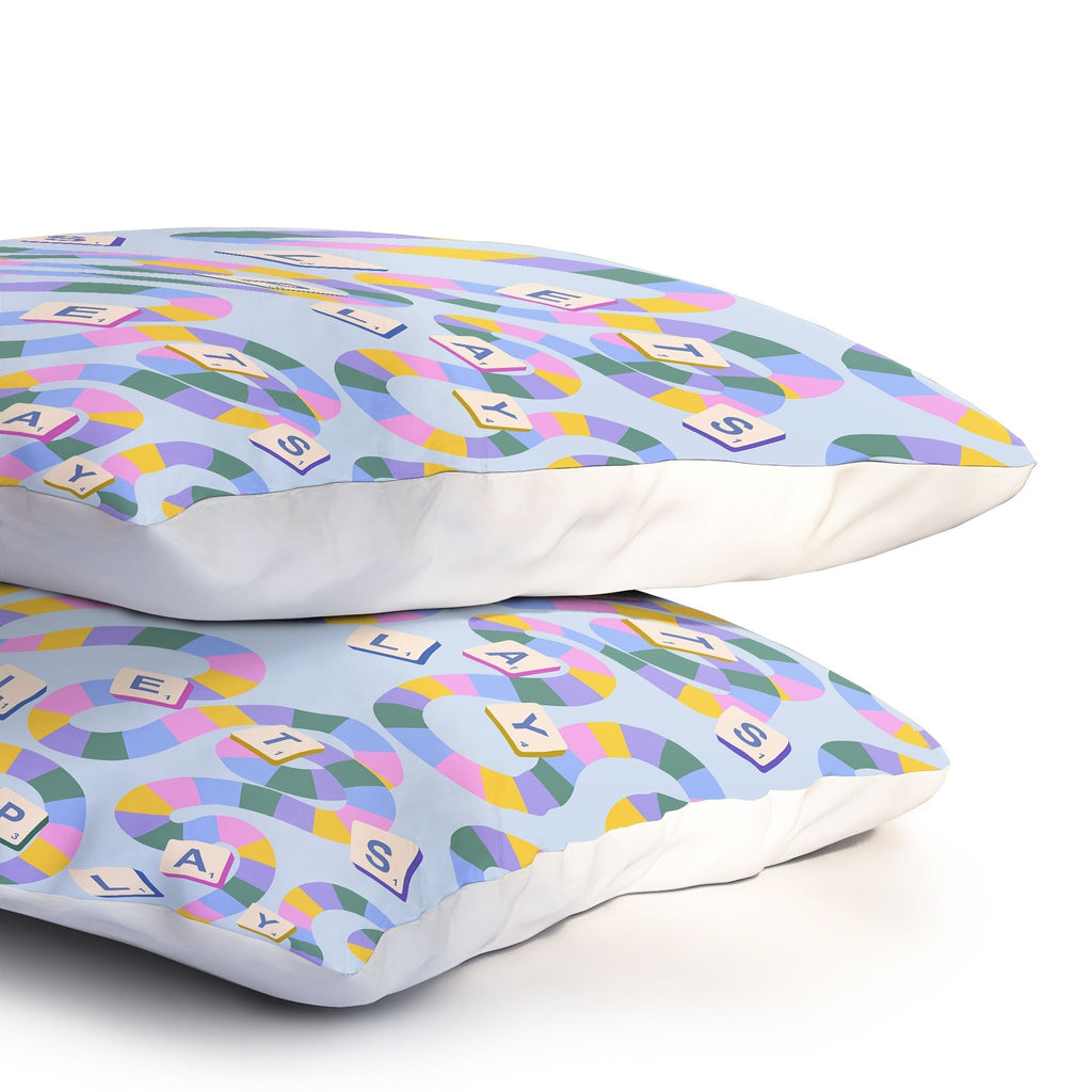 Design by Spark Scrabble Board Game Night Pillow Shams