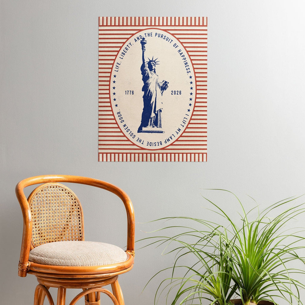 DENY Designs Life Liberty Poster