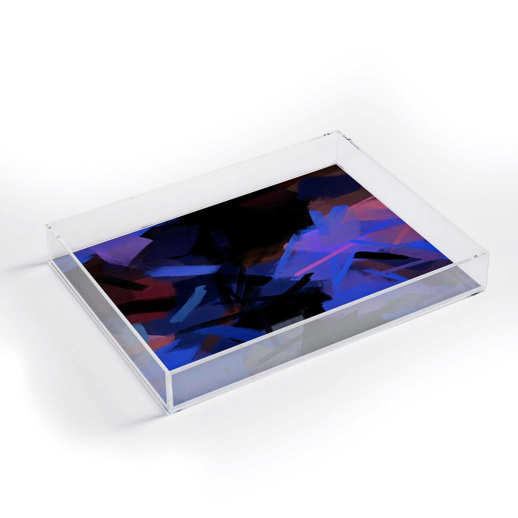 83 Oranges Midnight Sparks Acrylic Tray
