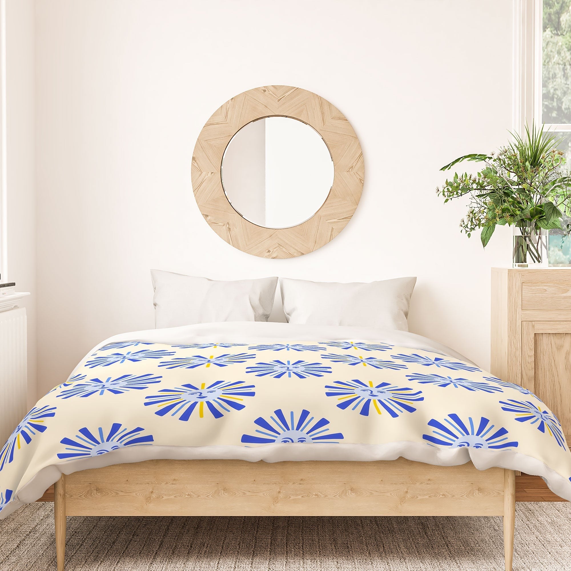 Design by Spark Dolce Vita Radial Sun Duvet Cover