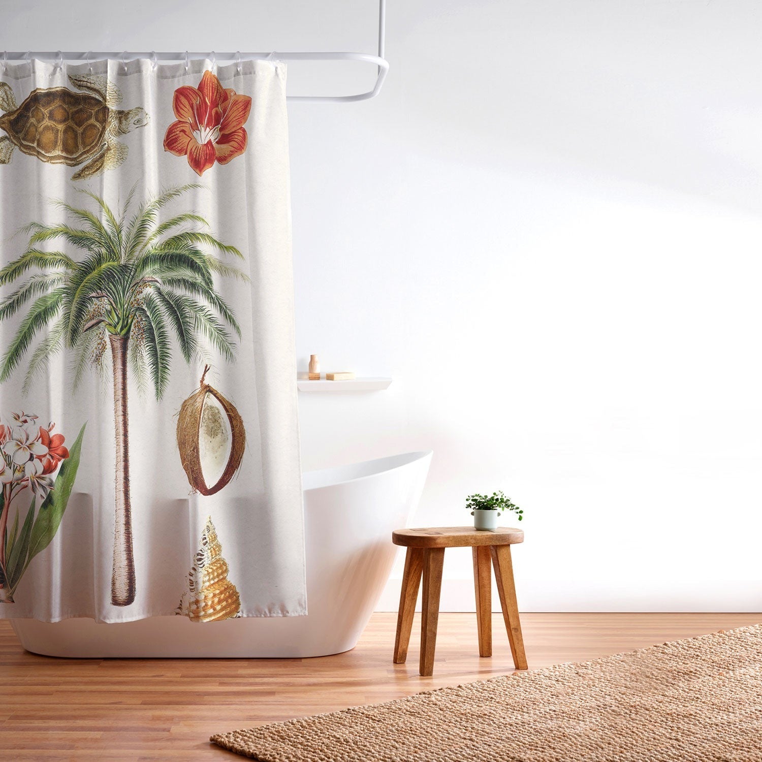 Gal Design Hawaii Collection Shower Curtain