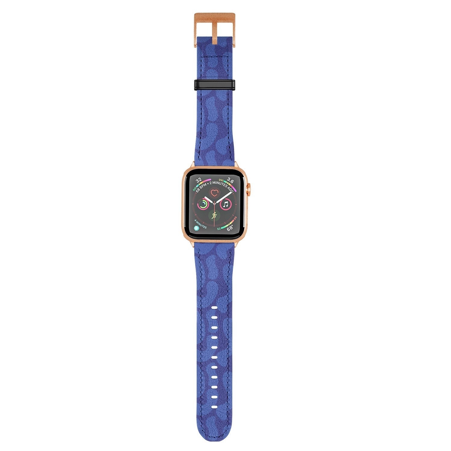 Camilla Foss Blue Pebble Apple Watch Band