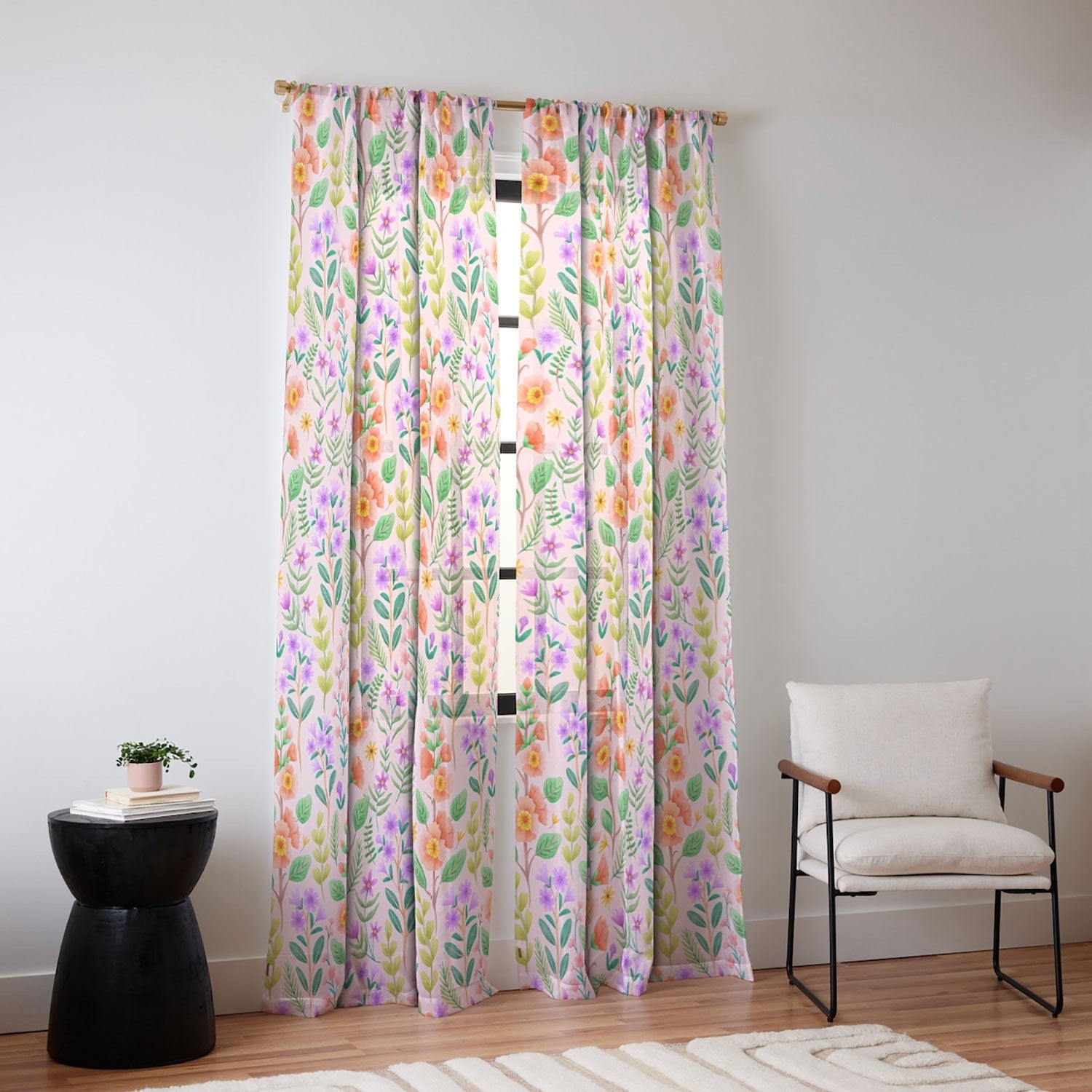 Pimlada Phuapradit Ditsy Spring Floral Sheer Non Repeat