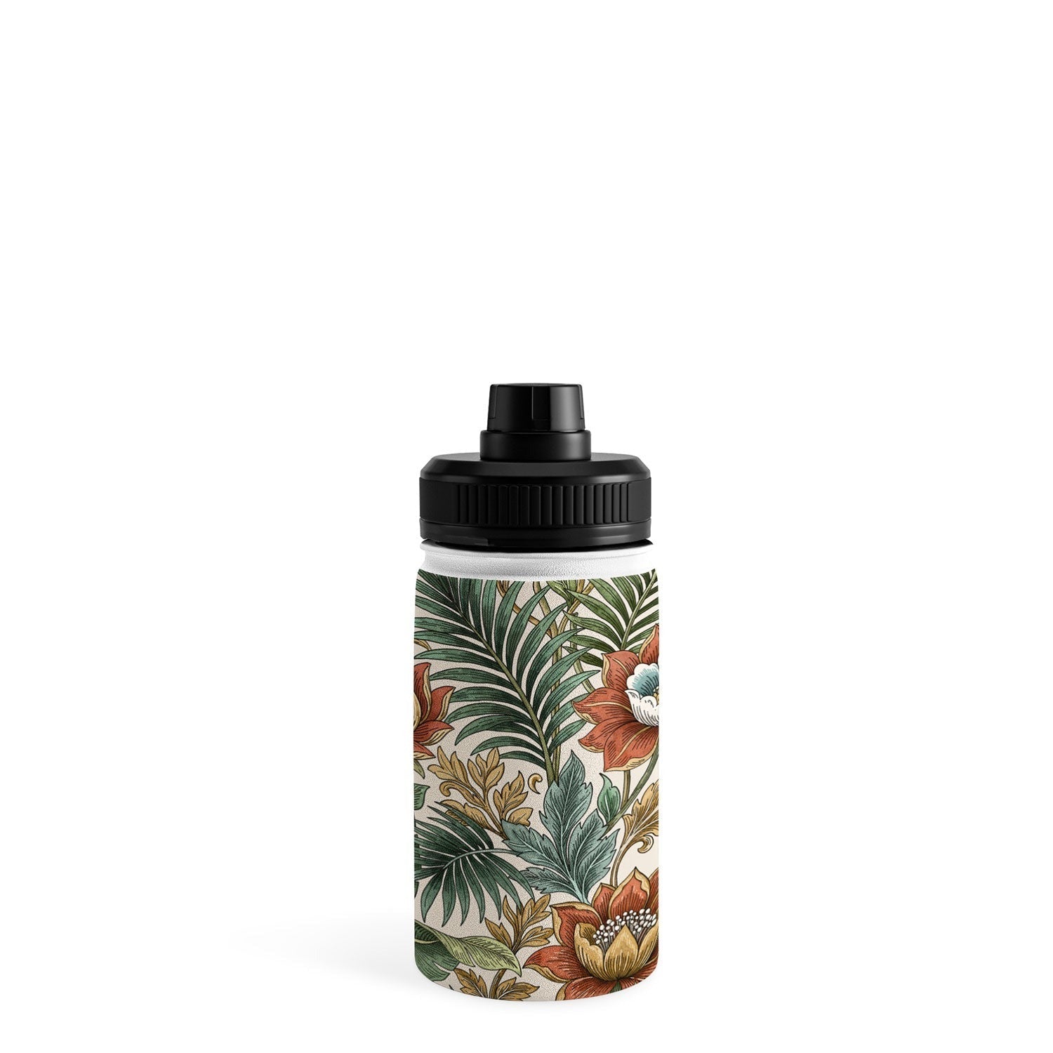 Marta Barragan Camarasa Retro Jungle Garden Water Bottle