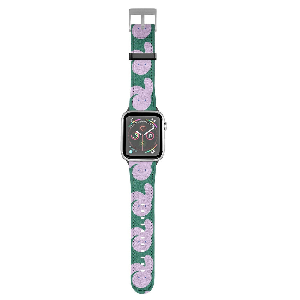 Camilla Foss Pebbles and Rabbit Apple Watch Band