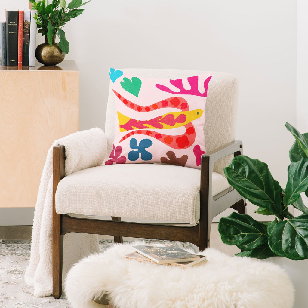 Garima Dhawan Cutouts 49 Throw Pillow