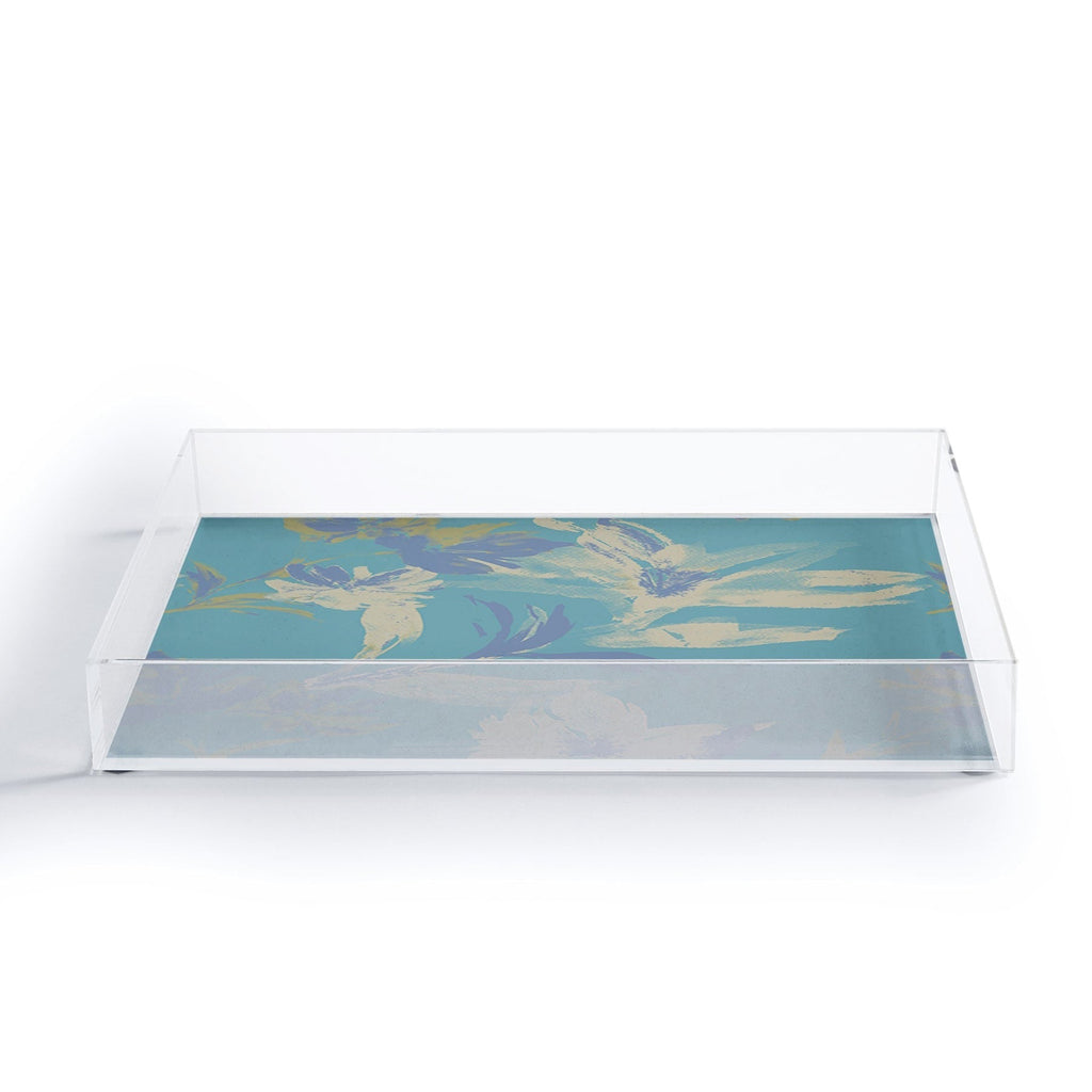 Gabriela Fuente Emma Blue Acrylic Tray