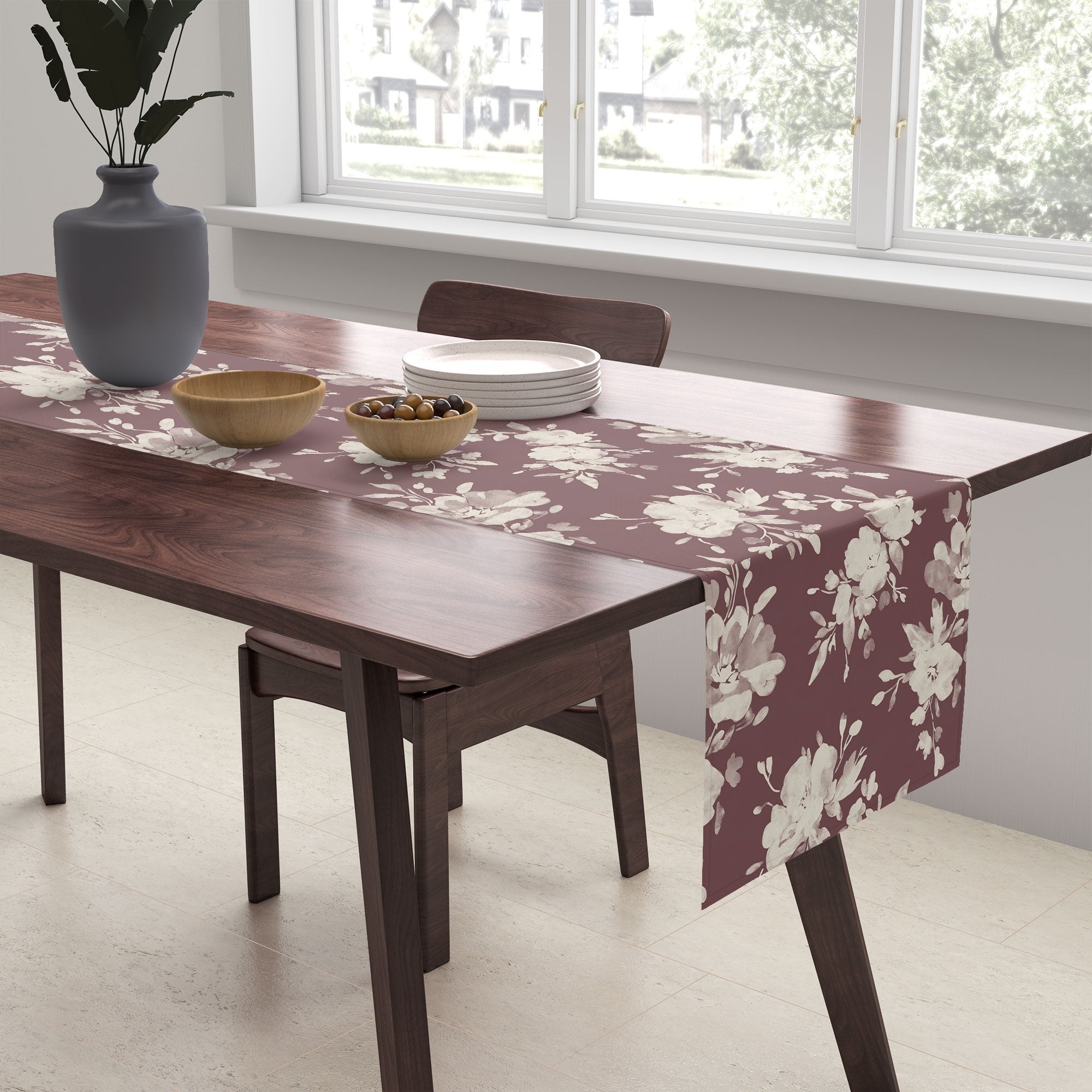 Marta Barragan Camarasa Antique Petal Romance Table Runner