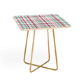 Lisa Argyropoulos Merry Vintage Plaid Side Table
