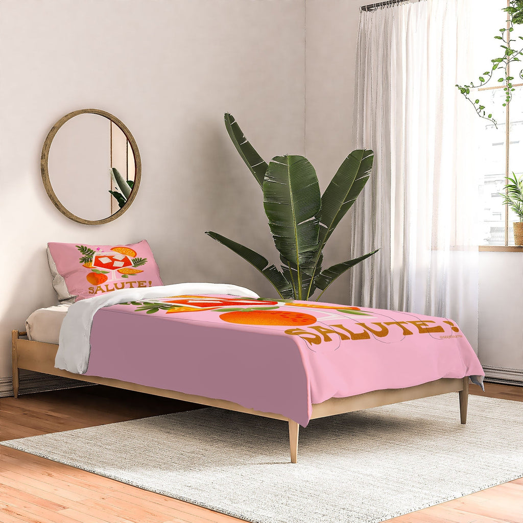 Jessica Molina Orange Spritz Comforter