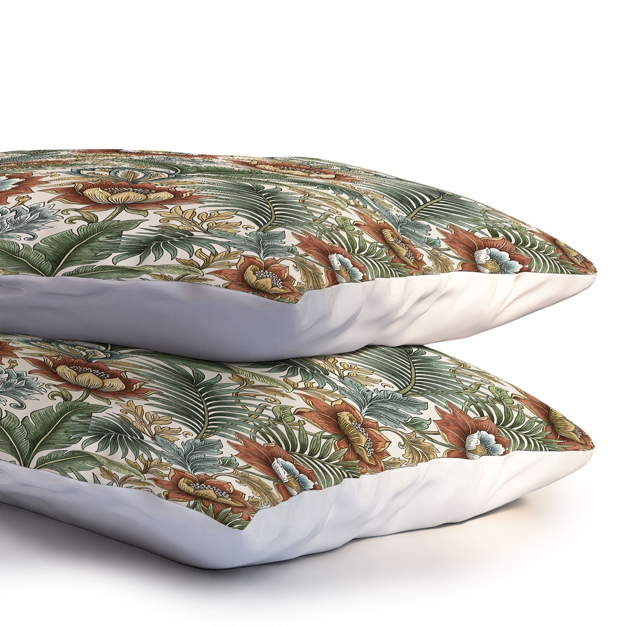 Marta Barragan Camarasa Retro Jungle Garden Pillow Shams