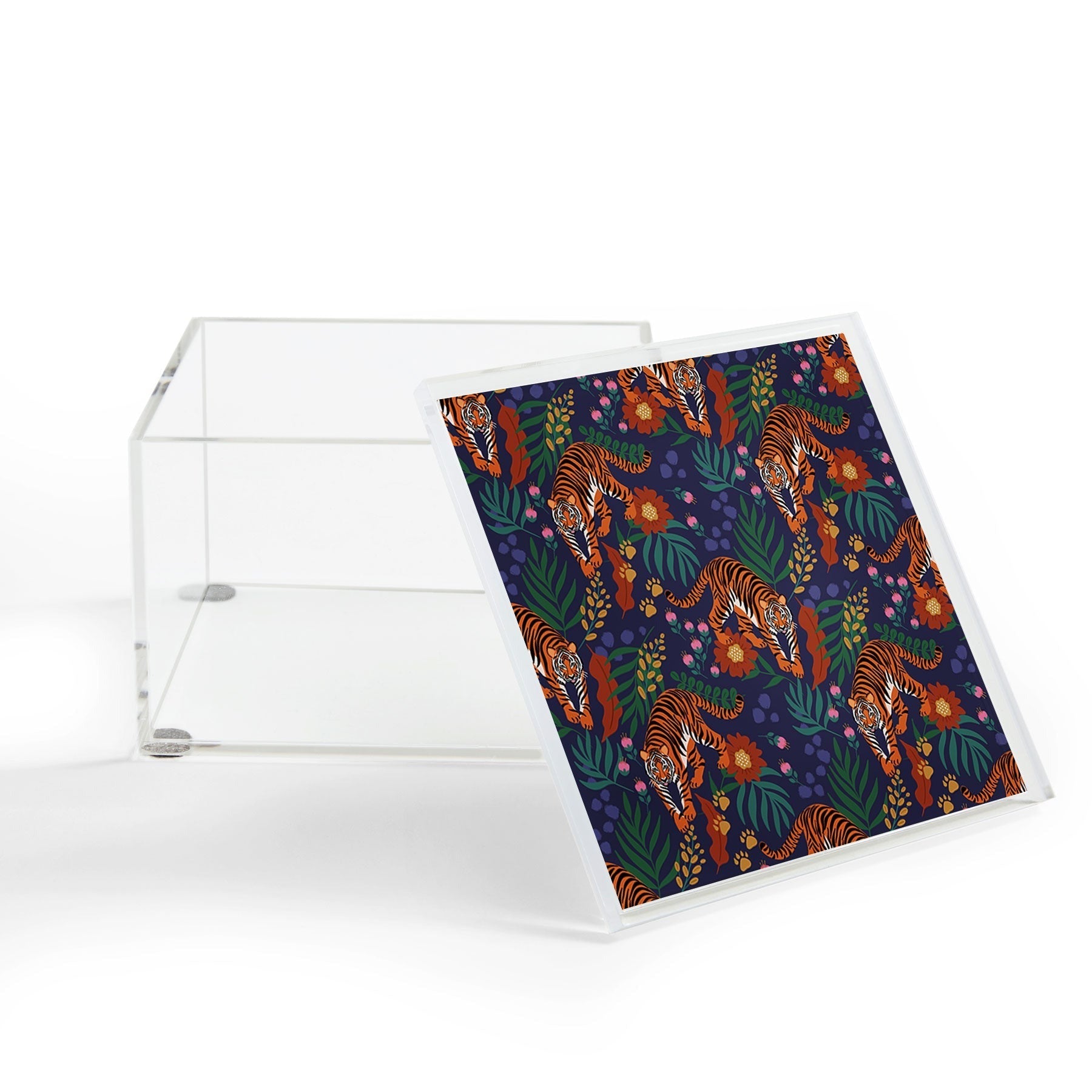Design by Spark Tiger of the Glorious Jungle Acrylic Box