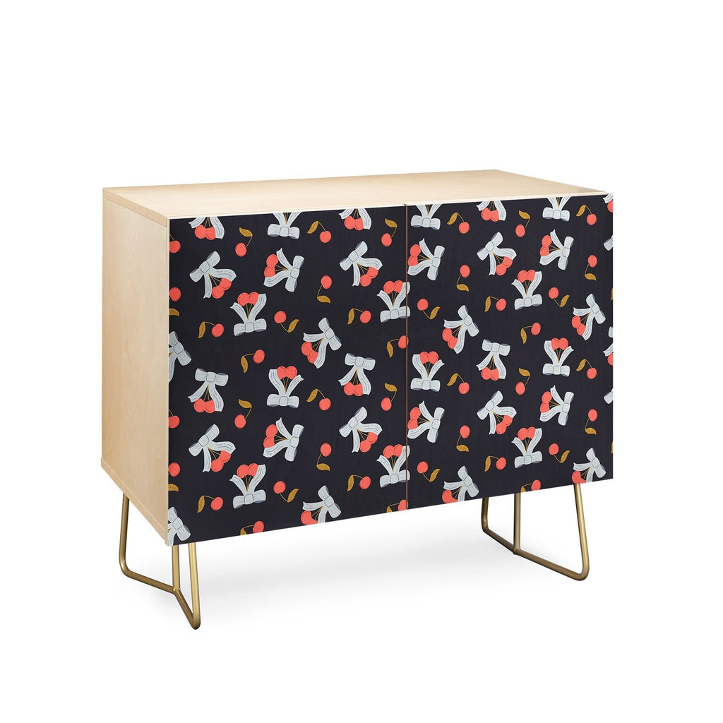 Jennifer Labre Cherries and Bows Credenza